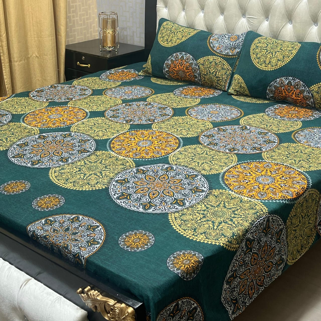 Crystal Cotton Bedsheet Floral 2