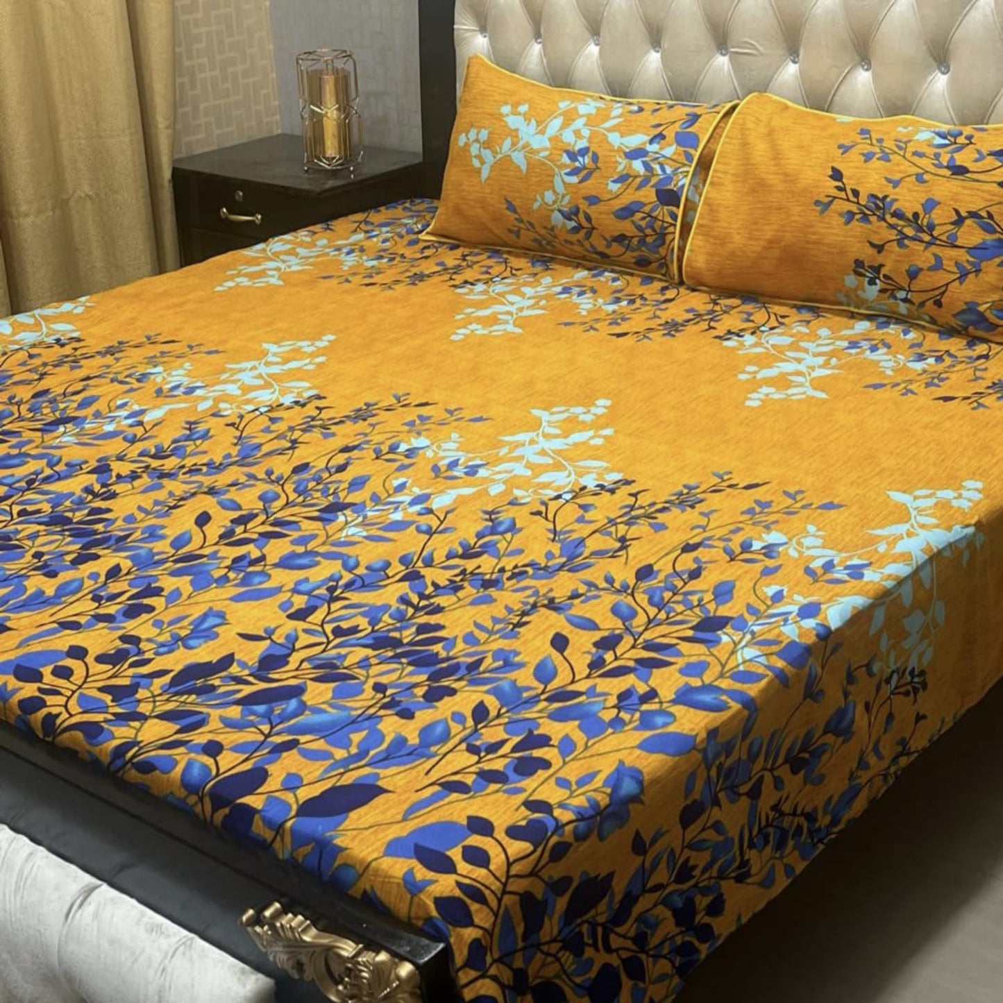 Crystal Cotton Bedsheet Floral 14