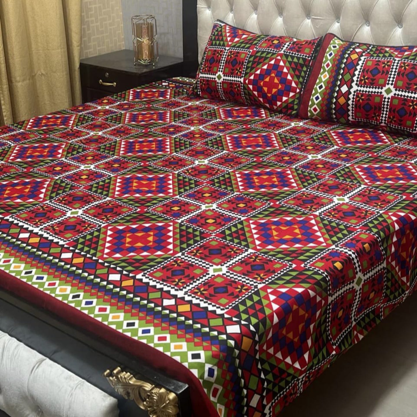 Crystal Cotton Bedsheet Floral 54