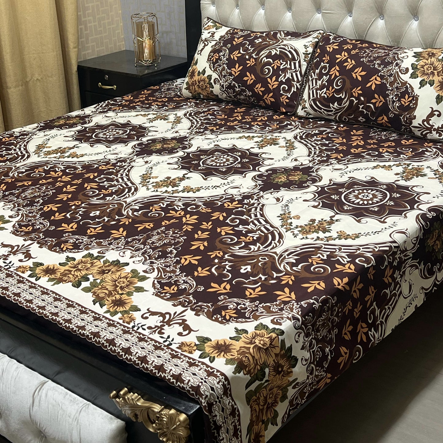 Crystal Cotton Bedsheet Floral 53