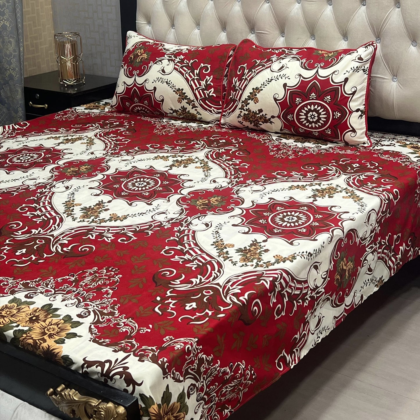 Crystal Cotton Bedsheet Floral 55