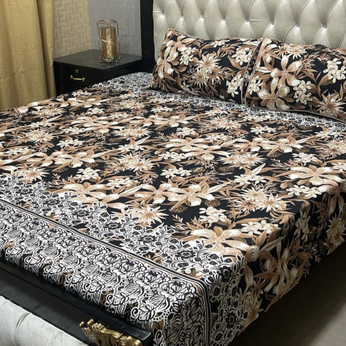 Crystal Cotton Bedsheet Floral 57