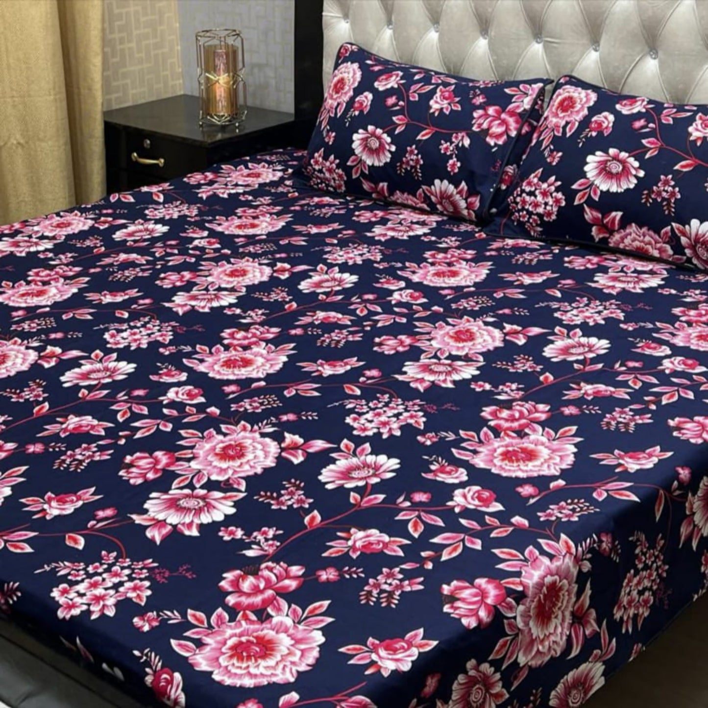 Crystal Cotton Bedsheet Floral 61