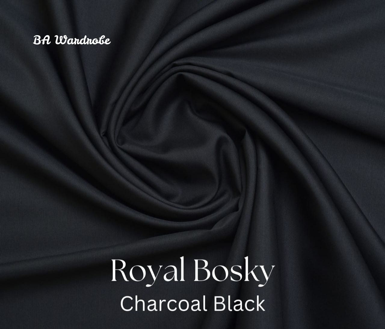 Premium Wash n Wear – Charcoal Black