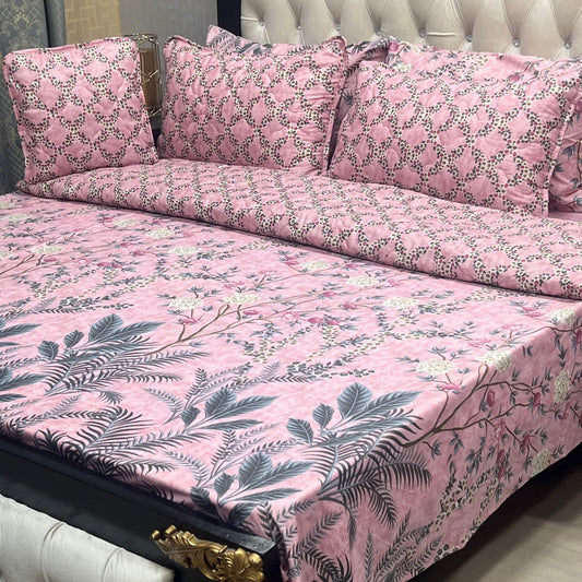 BA Wardrobe™ Comforter Bedsheet - Pink