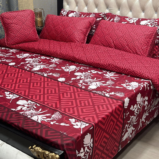 BA Wardrobe™ Comforter Bedsheet - RedKing