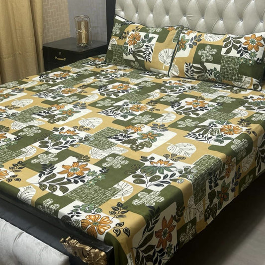 Crystal Cotton Bedsheet Floral 9