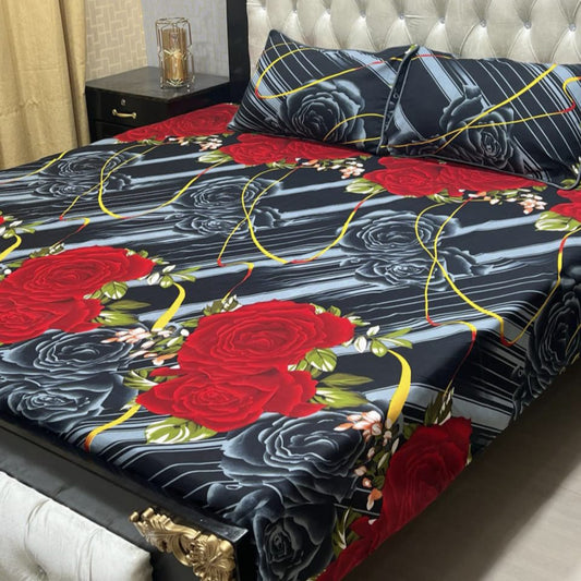 Crystal Cotton Bedsheet Floral 11