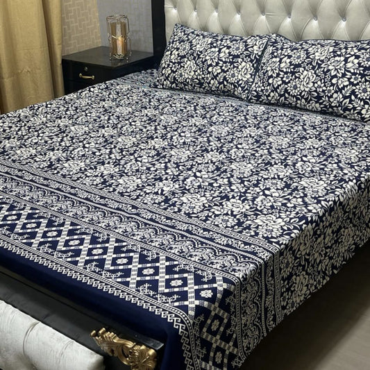 Crystal Cotton Bedsheet Floral 12