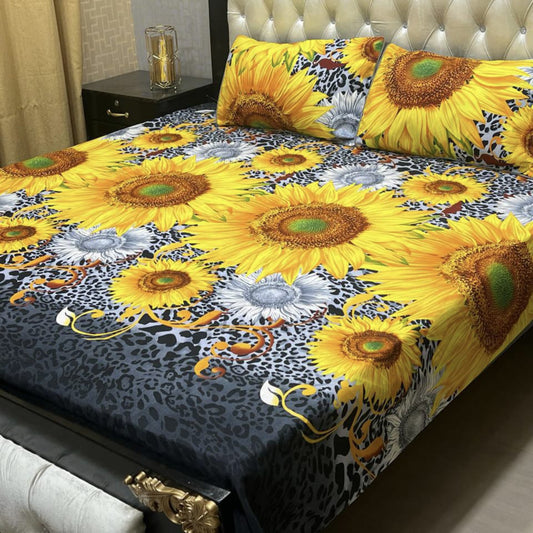 Crystal Cotton Bedsheet Floral 17