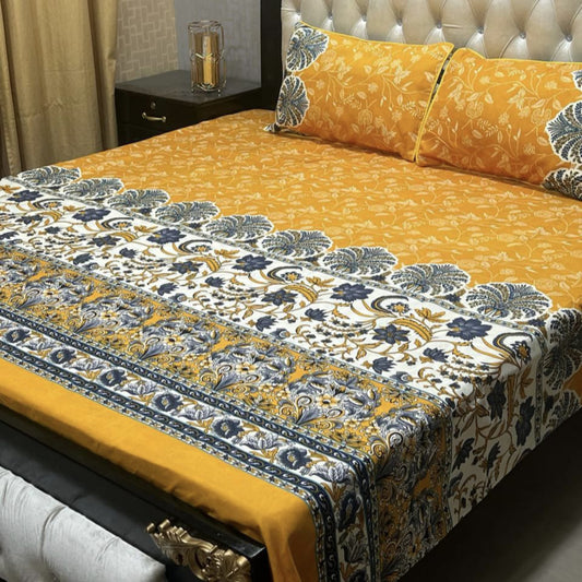 Crystal Cotton Bedsheet Floral 21