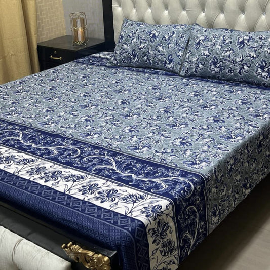Crystal Cotton Bedsheet Floral 22