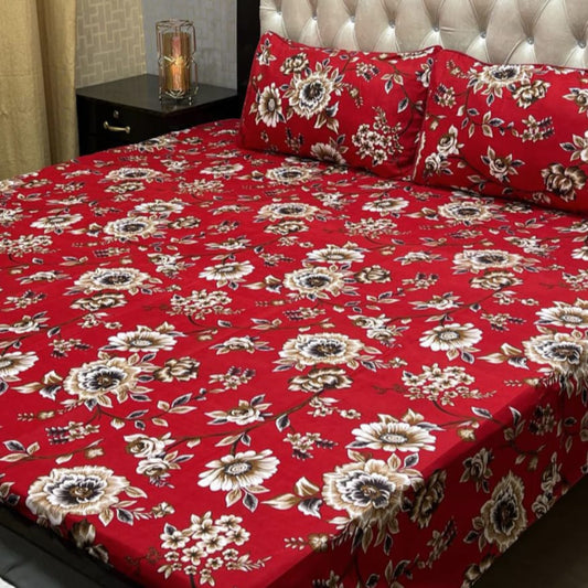 Crystal Cotton Bedsheet Floral 24