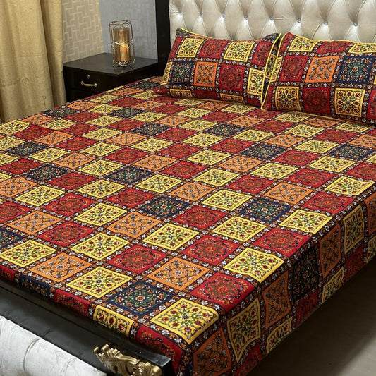 Crystal Cotton Bedsheet Floral 27