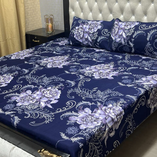 Crystal Cotton Bedsheet Floral 28