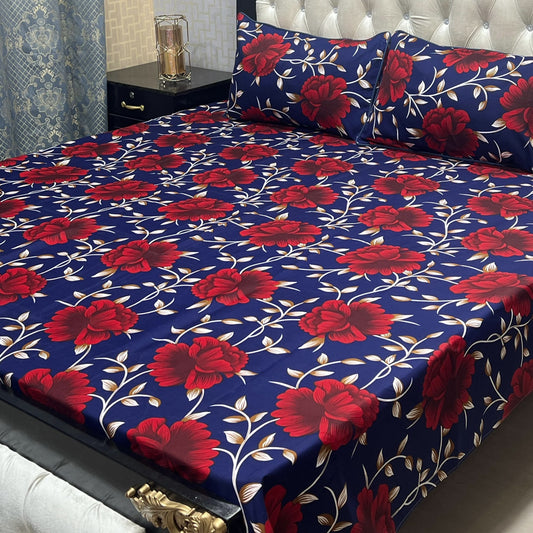 Crystal Cotton Bedsheet Floral 35