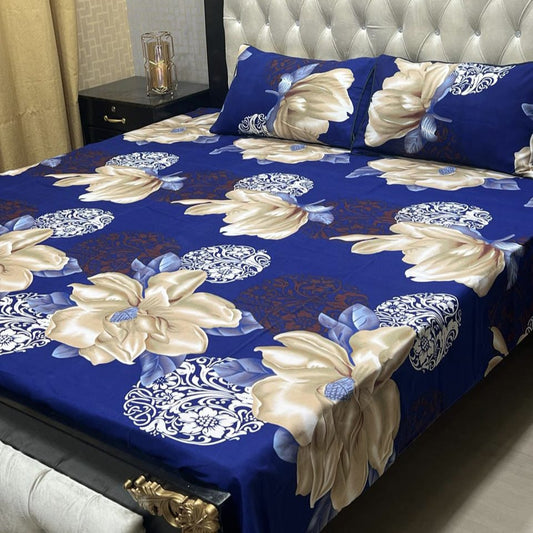 Crystal Cotton Bedsheet Floral 40
