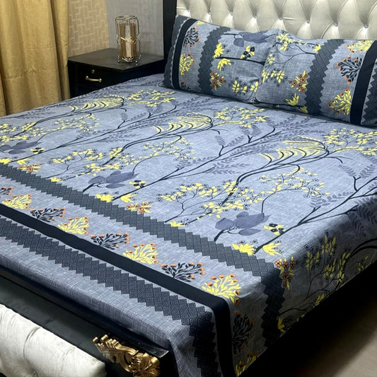 Crystal Cotton Bedsheet Floral 42