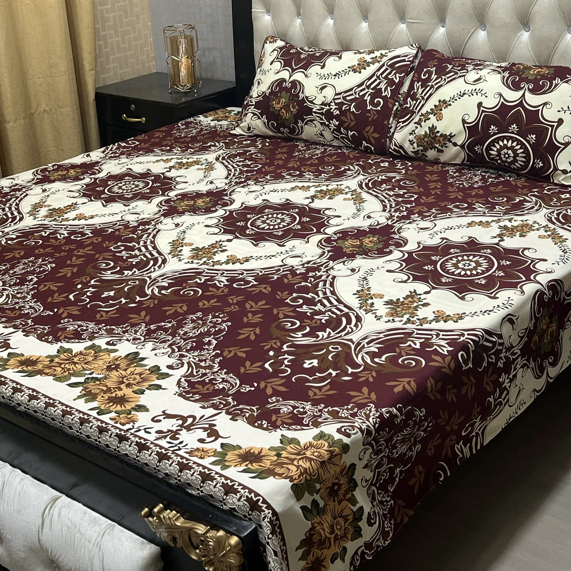 Crystal Cotton Bedsheet Floral 49