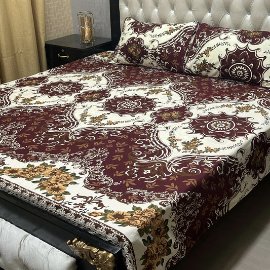 Crystal Cotton Bedsheet Floral 49
