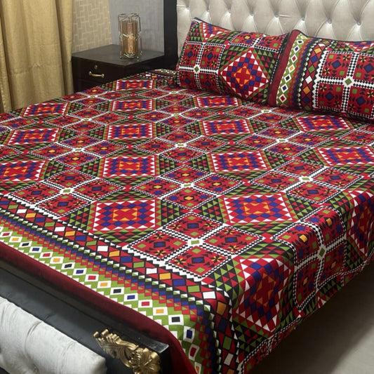 Crystal Cotton Bedsheet Floral 54
