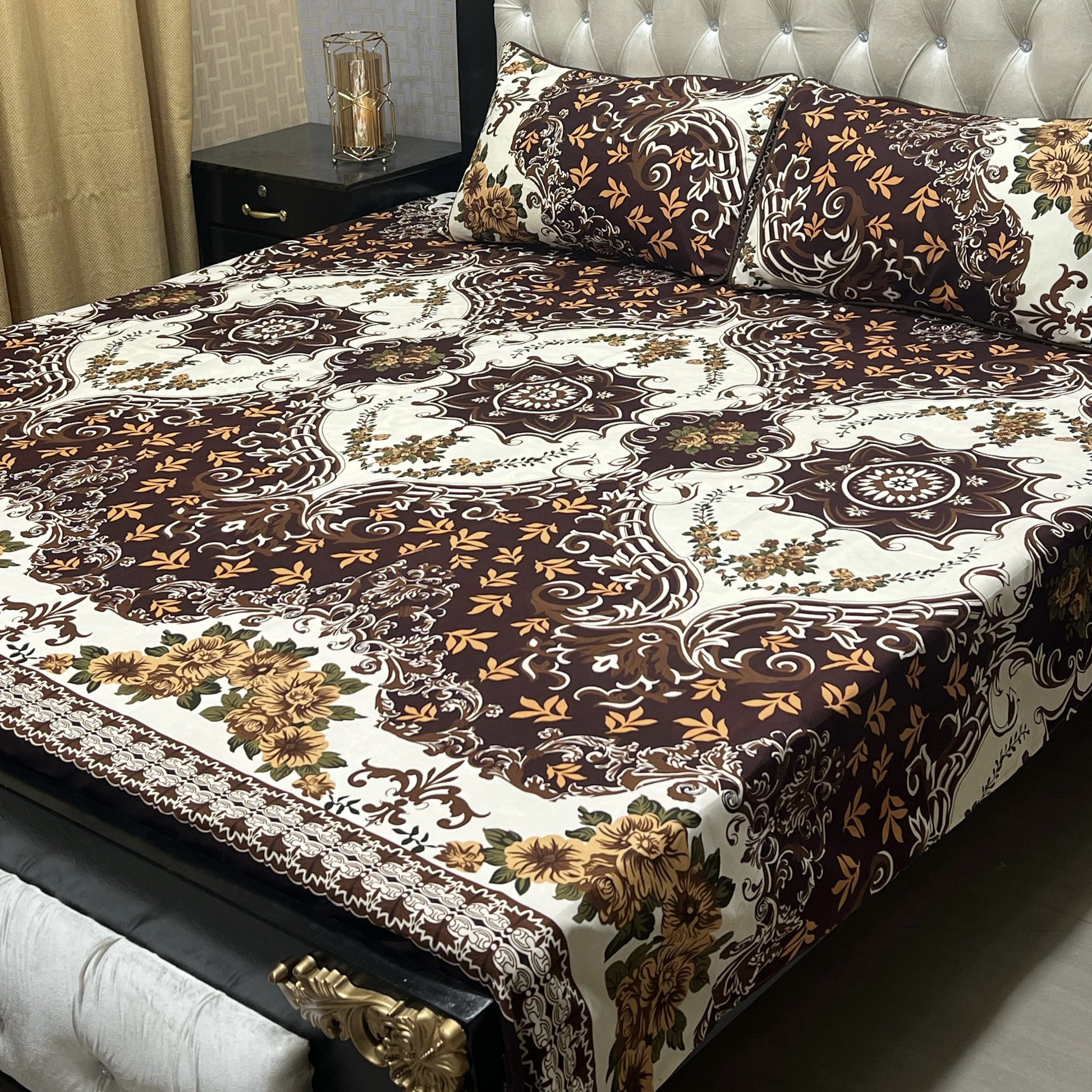 Crystal Cotton Bedsheet Floral 53