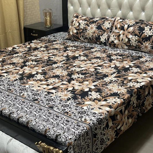Crystal Cotton Bedsheet Floral 57