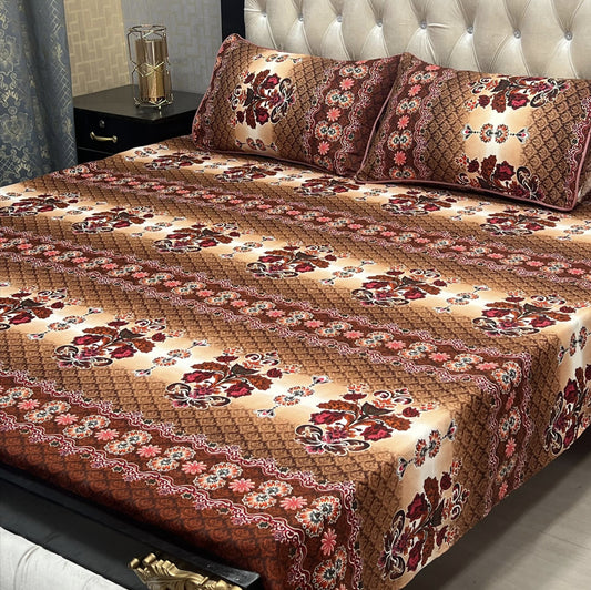 Crystal Cotton Bedsheet Floral 60